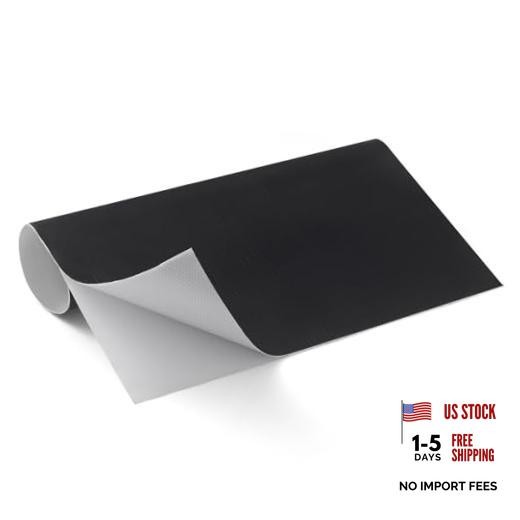 Heat Shield Automotive Aluminum - Reflects 95% Radiant Heat for 24"x40" Black gallery