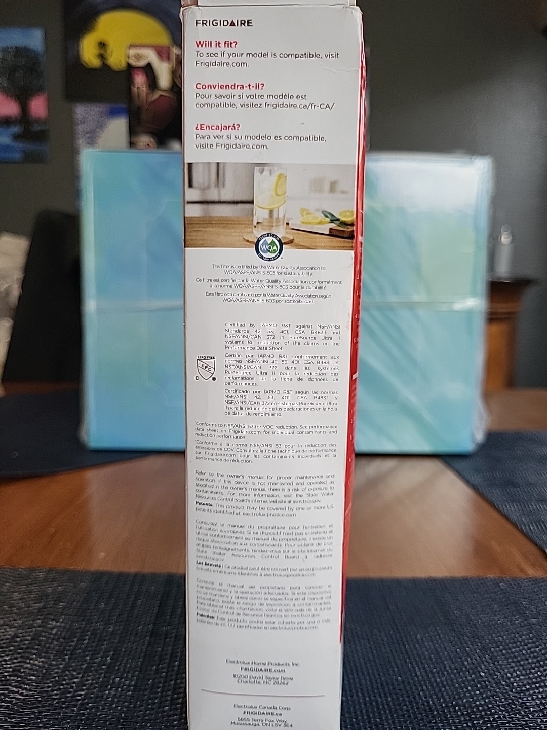 Frigidaire PureSource Ultra II Water/Ice Refrigerator Filter (EPTWFU01) K gallery