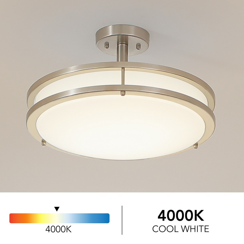 MingBright Semi-Flush Mount Ceiling Lighting Pendan Light Fixture gallery