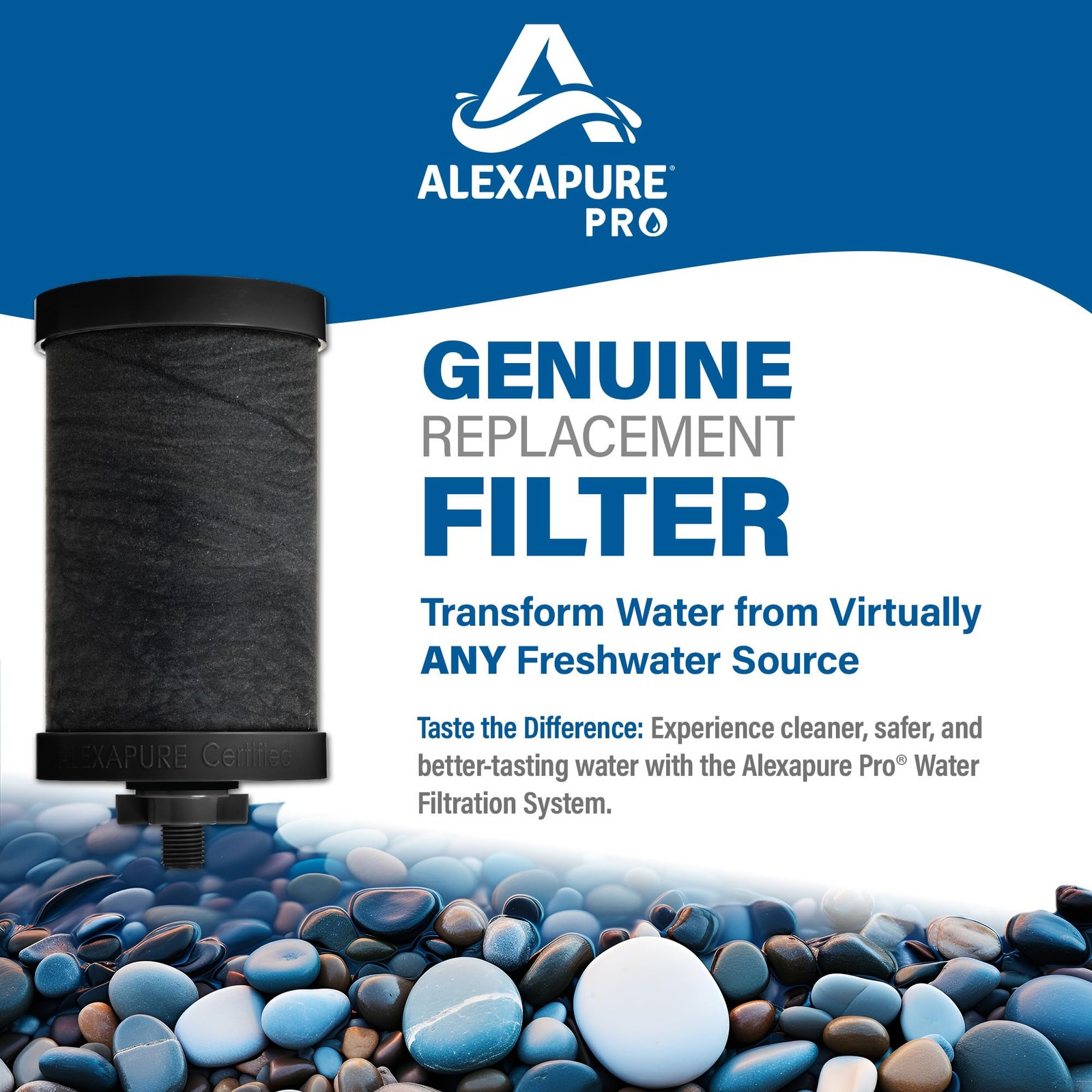 Pro Genuine Replacement Filter, Water Filter for , Water Filter for Emergency... gallery