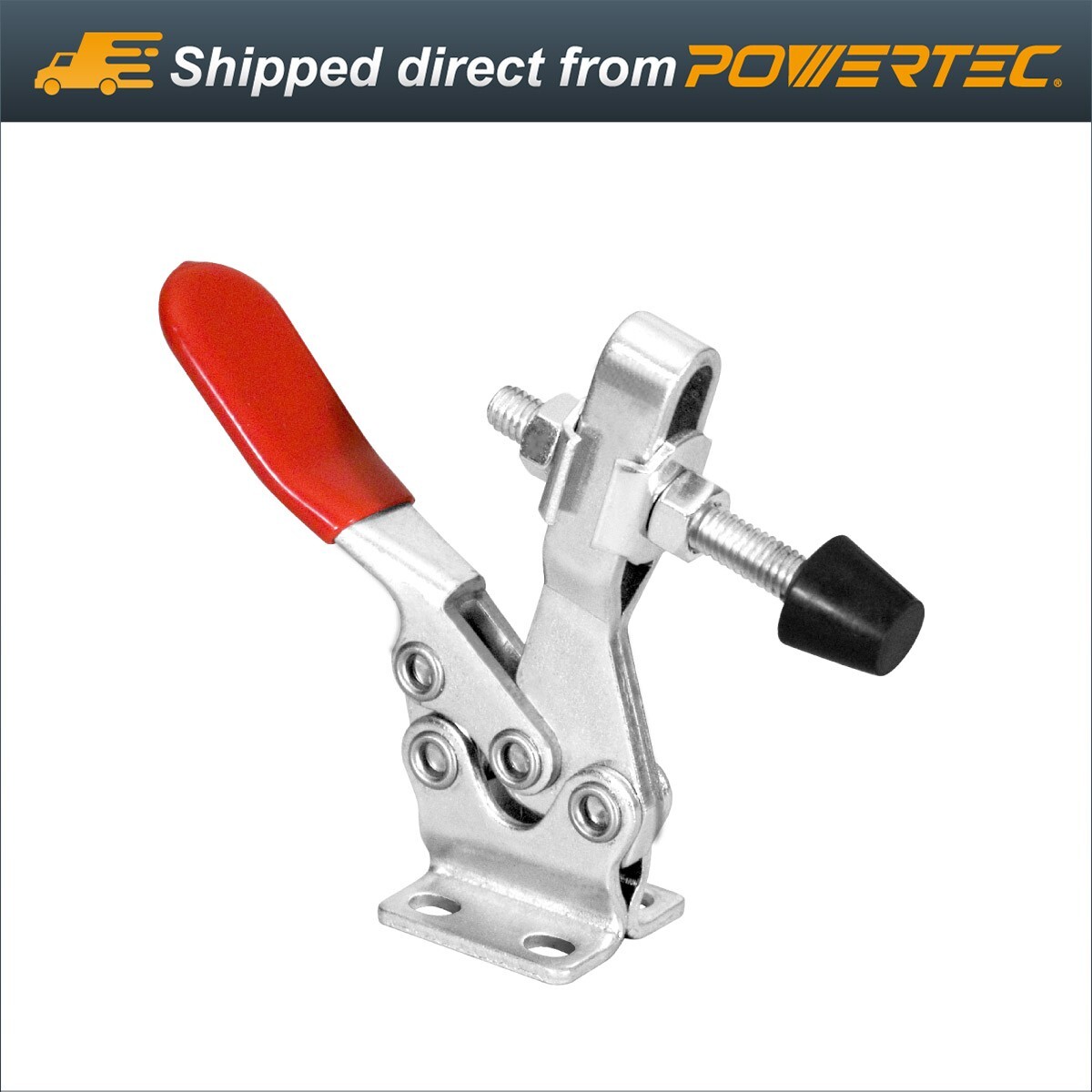 POWERTEC Horizontal Quick-Release Toggle Clamp Capacity 500 lbs-225D,1pc (20301) gallery