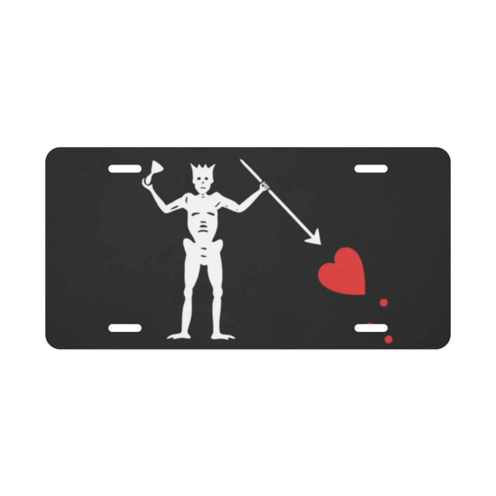 Pirate License Plate Blackbeard Pirate Vanity Plate Jolly Roger Plate gallery