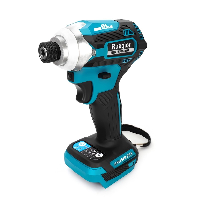 Cordless 1/4" Impact Driver, Brushless 220Ft-lbs, 3-Speed, LED Light, Tool Only gallery