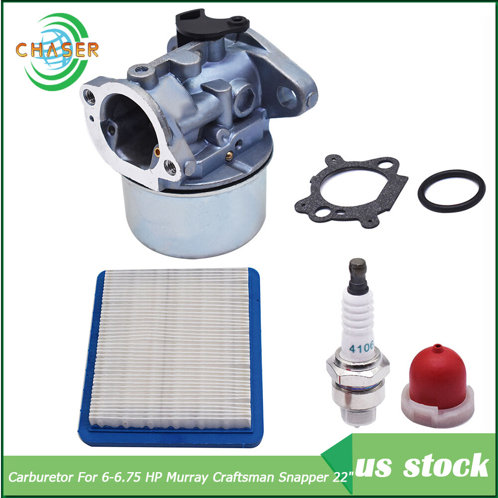 Carburetor For Briggs & Stratton 6-6.75HP Murray Craftsman Snapper 22" Mower gallery