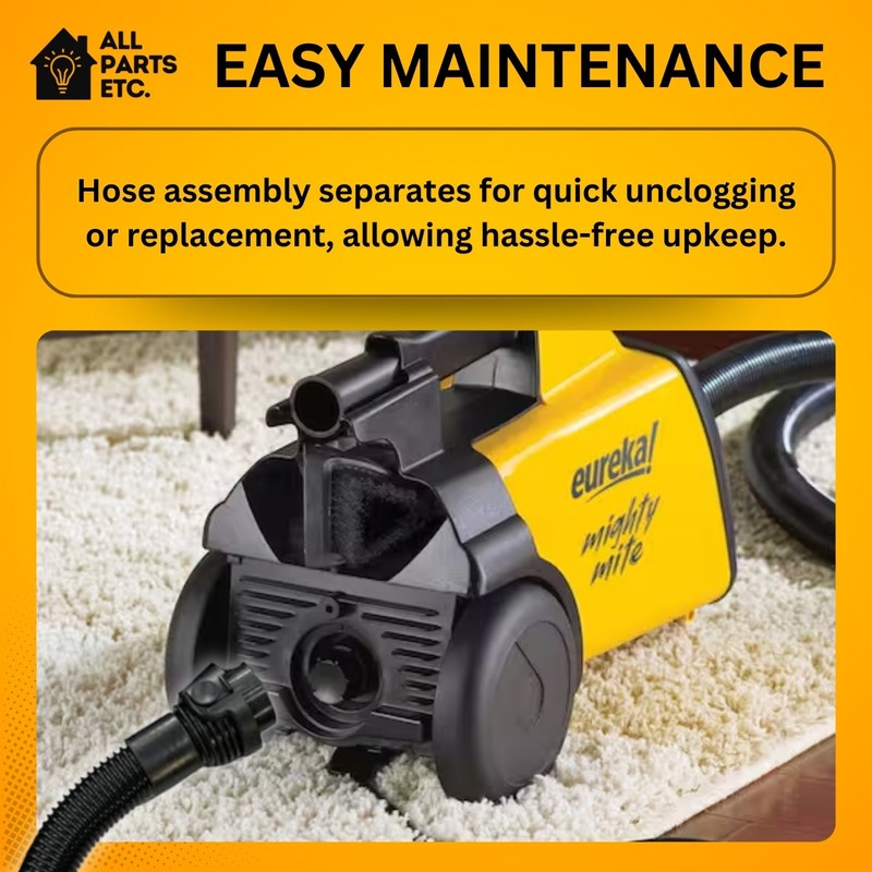 5 Ft Replacement Hose for Eureka Mighty Mite Canister Vacuum Models Part 60289-1 gallery