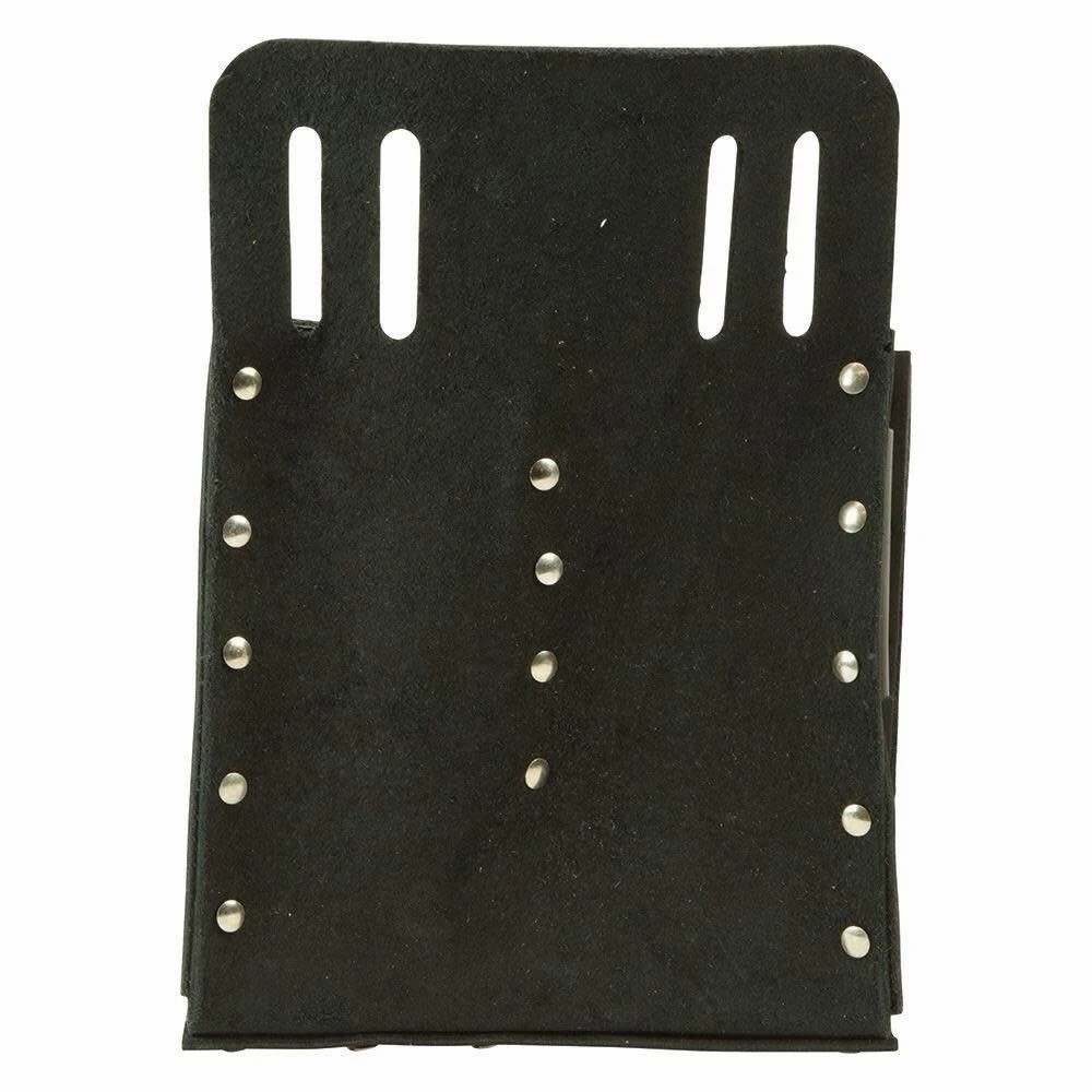 Klein Tools 5164 Leather Tool Pouch w/ Belt Clip, Black, Adjustable gallery