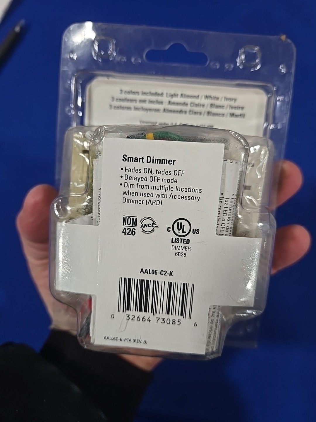 Cooper Smart Dimmer Pack -white Almond Ivory 120v AAL06-C2-K gallery
