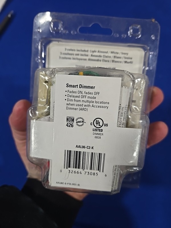 Cooper Smart Dimmer Pack -white Almond Ivory 120v AAL06-C2-K gallery