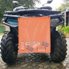 UTV ATV Mesh Trash Bag, PVC Organizer, 86 Count (Pack of 1), orange gallery