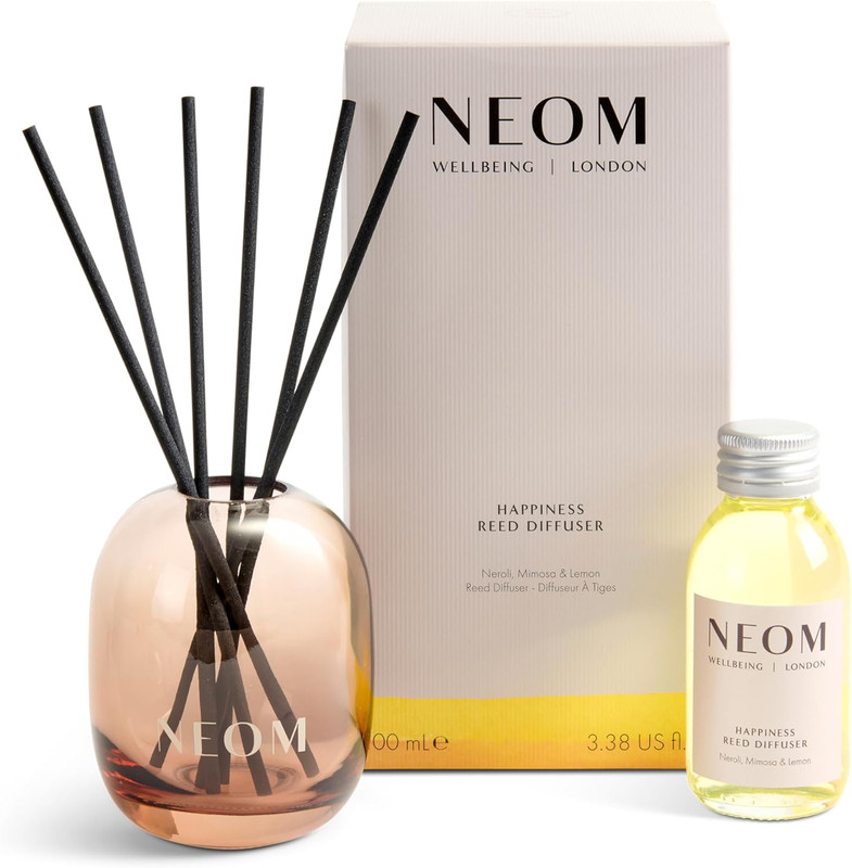 Happiness Reed Diffuser, 100Ml | Neroli, Mimosa & Lemon I Lasts 12 Weeks I Pure gallery