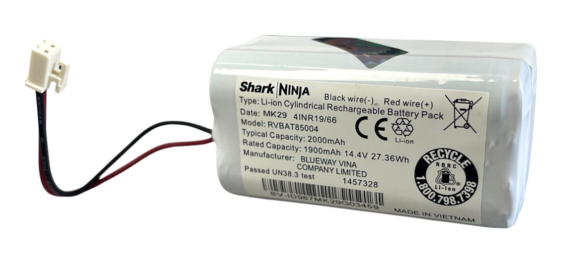 OEM Original Shark Robot Vacuum Rechargeable Li-Ion Battery 2000mAh RVBAT85004 gallery