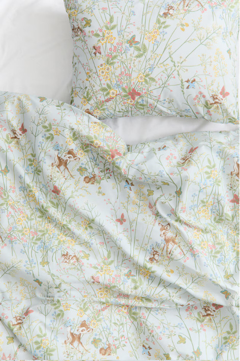 NWT H&M Patterned Cotton Duvet Cover Set gallery