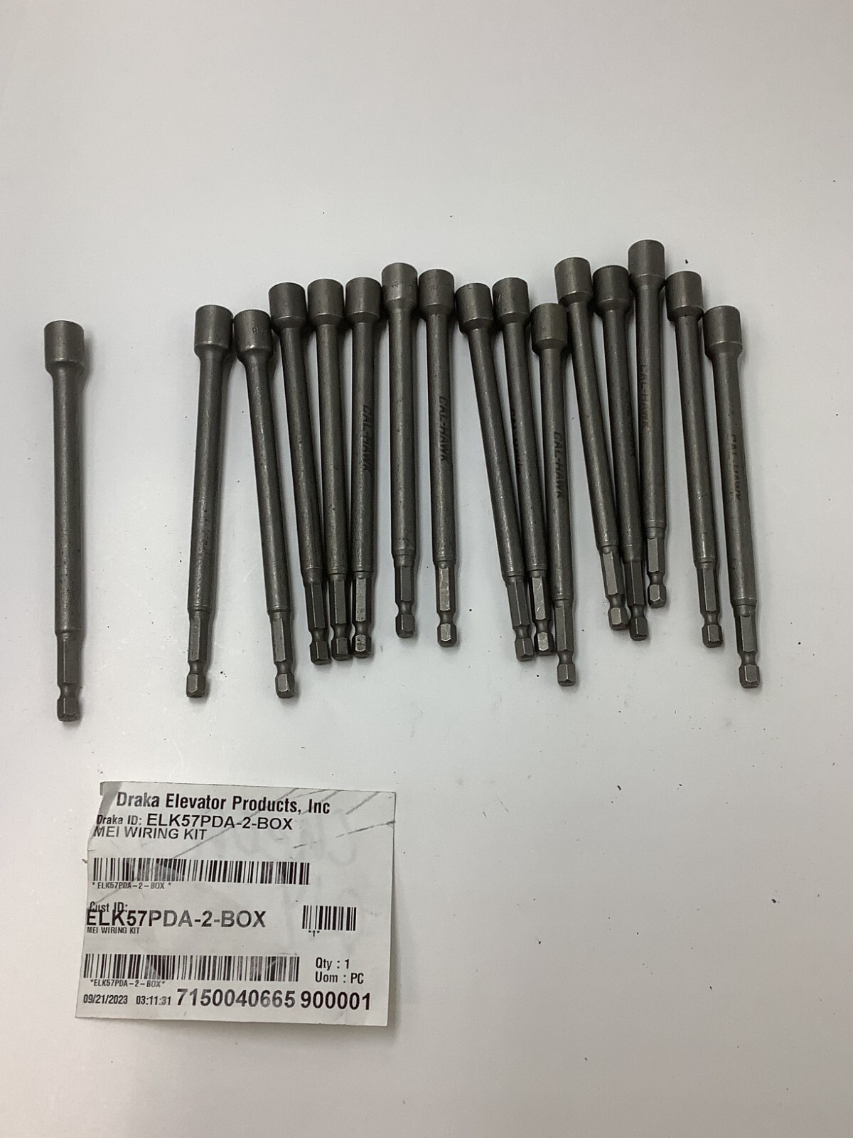 (QTY 16) Cal-Hawk Genuine OEM Magnetic Nut Setter Quick Release 3/8inc. x 6inc. gallery