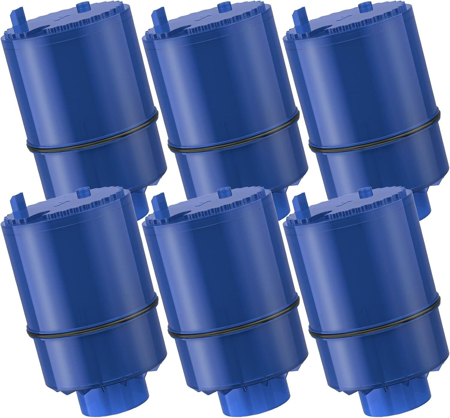 6-Pack RF-9999 Faucet Mount Water Filter Replacement, Reduce 99% impurities US gallery