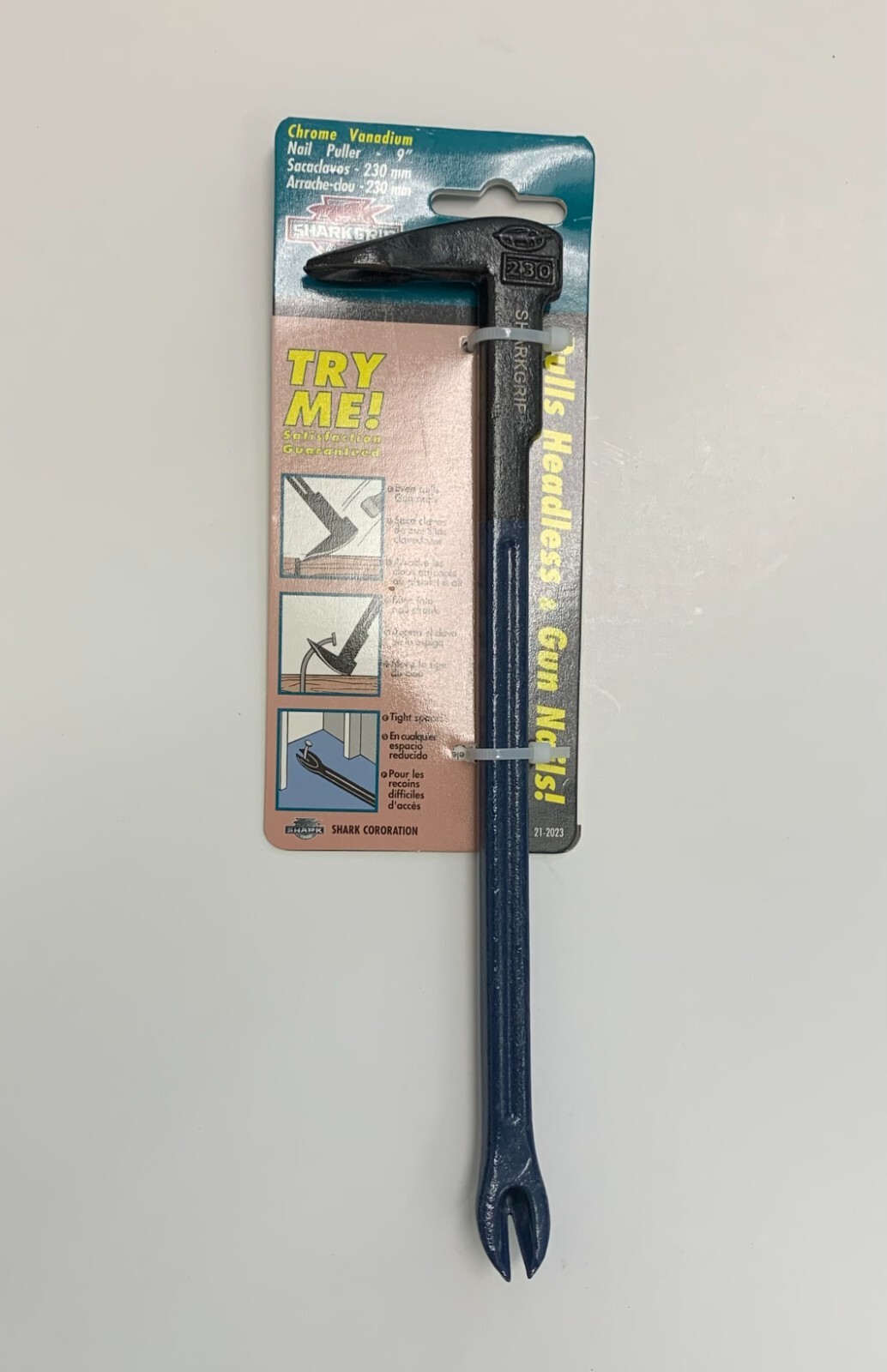 Shark Corp 21-2023 9-Inch Nail Puller by Harden Steel Alloy Pull Gun Nails gallery