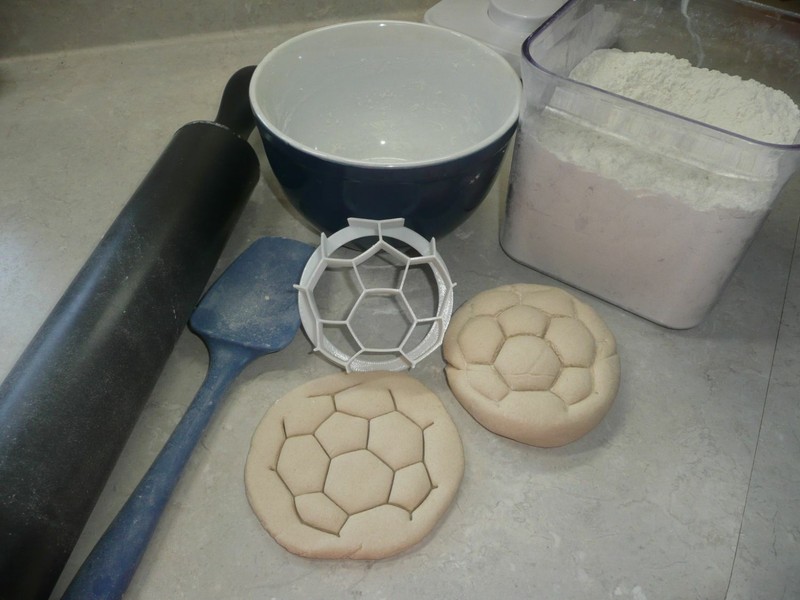 SOCCER BALL DESIGN PATTERN CONCHA CUTTER MEXICAN SWEET BREAD STAMP USA PR4615 gallery