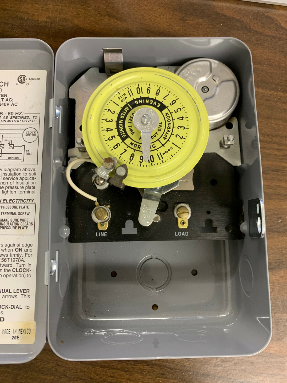 Intermatic T101 24 Hour Mechanical Time Switch - 120V gallery