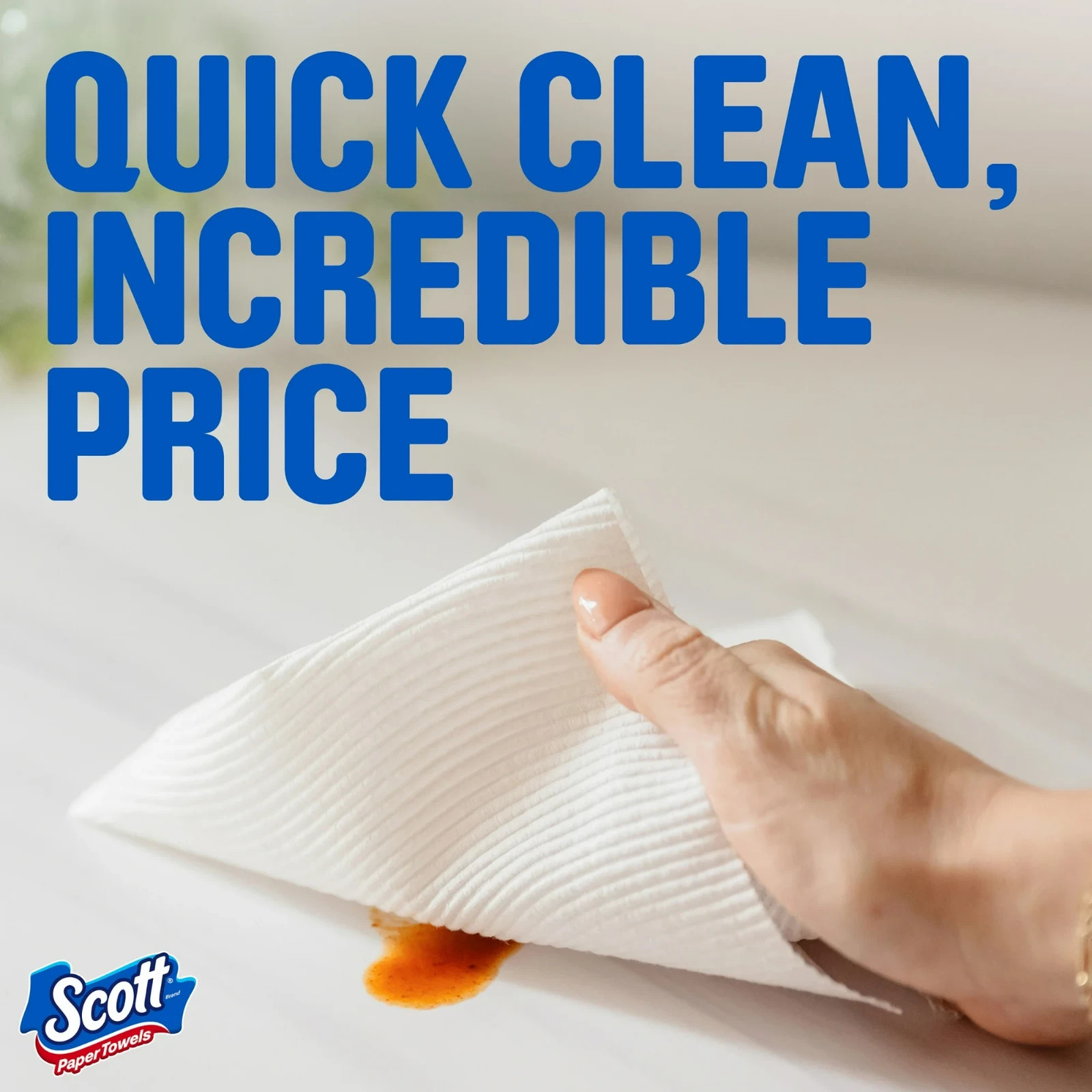 (3 pack) Scott Paper Towels, Choose-A-Sheet, 12 Double Rolls = 24 Regular gallery