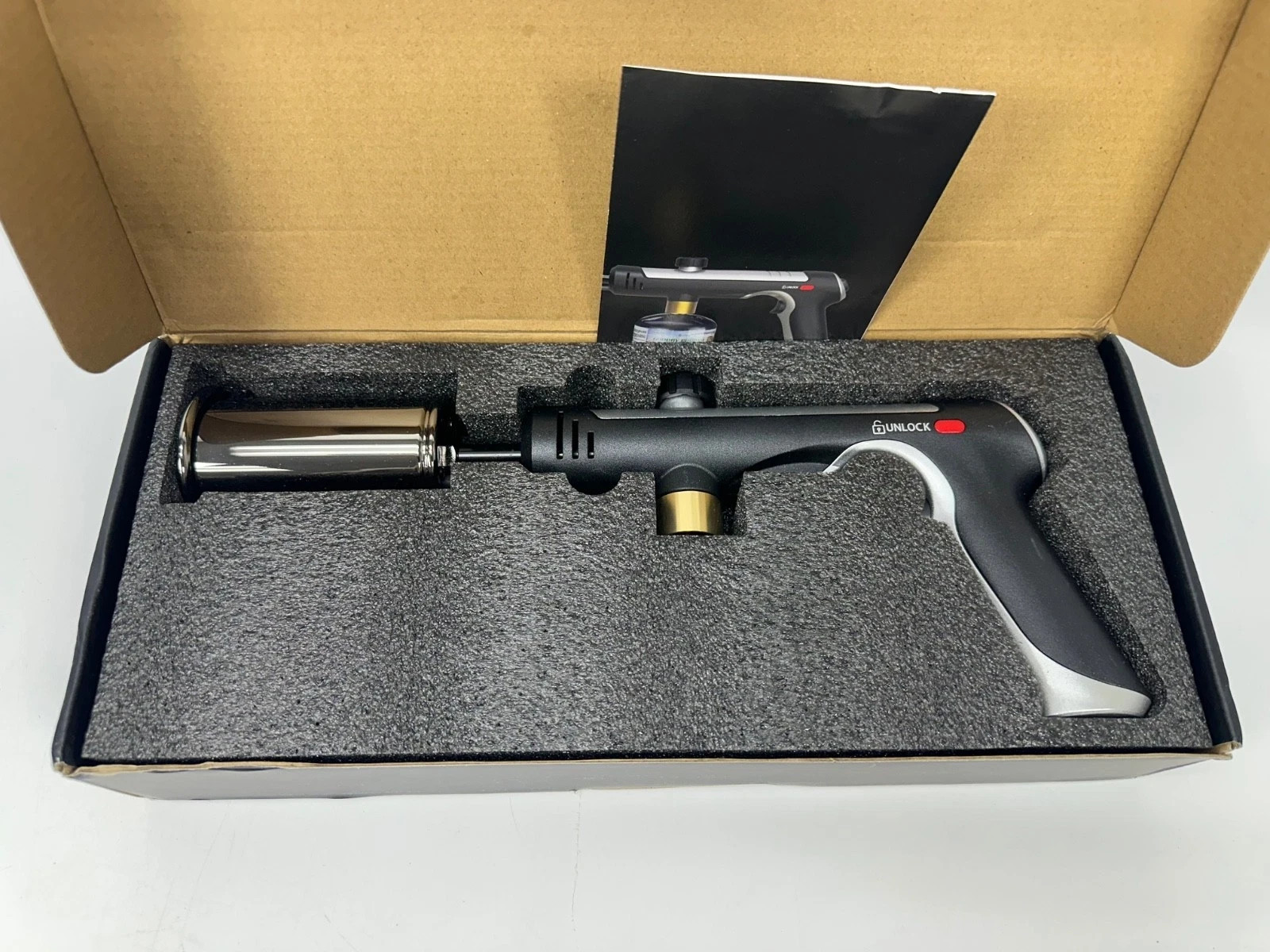 MT-920 Propane Torch Gun, Sous Vide, Adjustable Black & Silver gallery