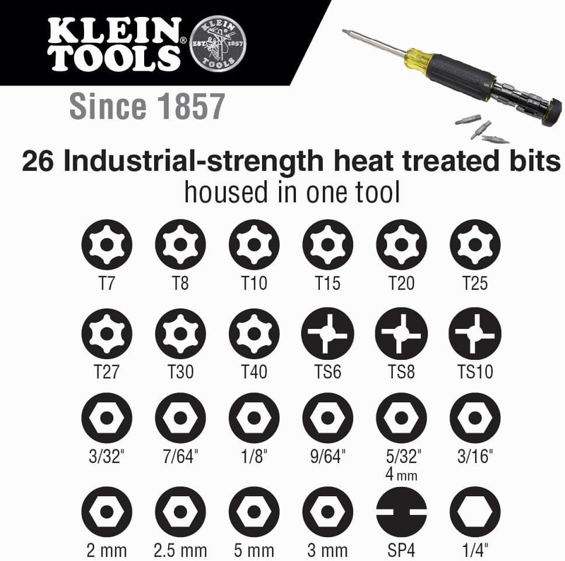 27-in-1 Multi-Bit Tamperproof Screwdriver with Magnetic Storage & Comfort Grip gallery