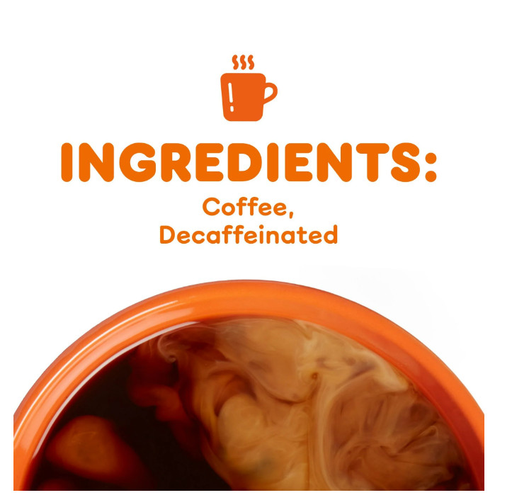 2 Pack - Dunkin' Original Blend Medium Roast Decaf Ground Coffee, 30 Oz. gallery