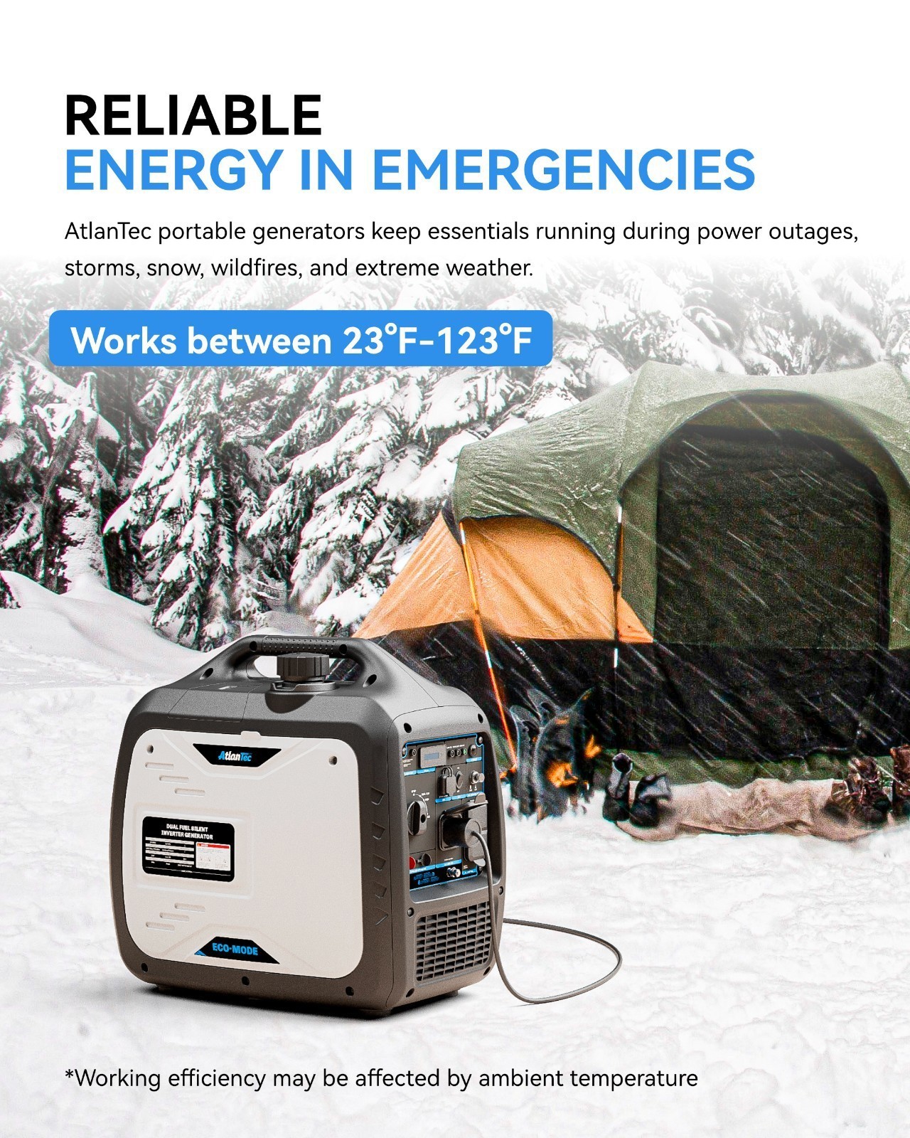 4000W 60db Gas Power Parallel EPA Inverter Generator RV Home Emergency EV Charge gallery