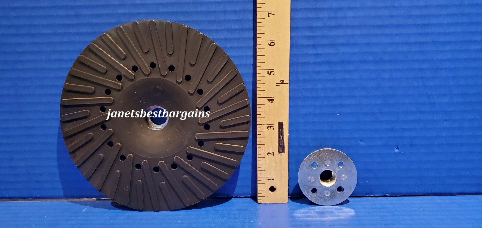Angle Grinder 7 Inch Resin Fiber Backing Backer Pad 5/8"-11 Threaded Locking Nut gallery
