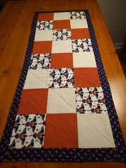 USA 250 th, Eagles Handmade Quilted Table Runner, 36 x 15 inches Free Shipping