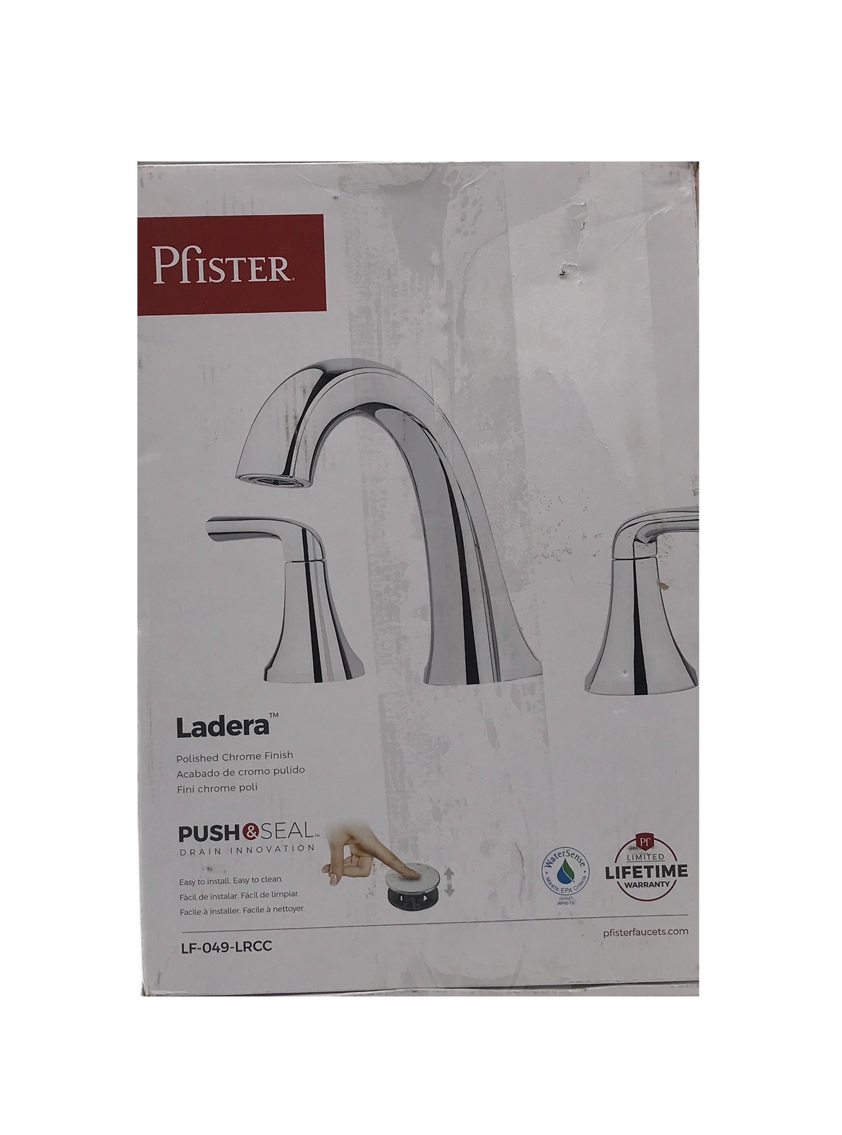 Pfister Ladera 8 in. Widespread 2-Handle Bathroom Faucet in Polished Chrome gallery