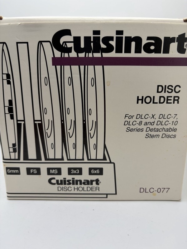 Cuisinart DLC 7 8 10 Food Processor Disc Blade Set of 7 Blades New Japan gallery