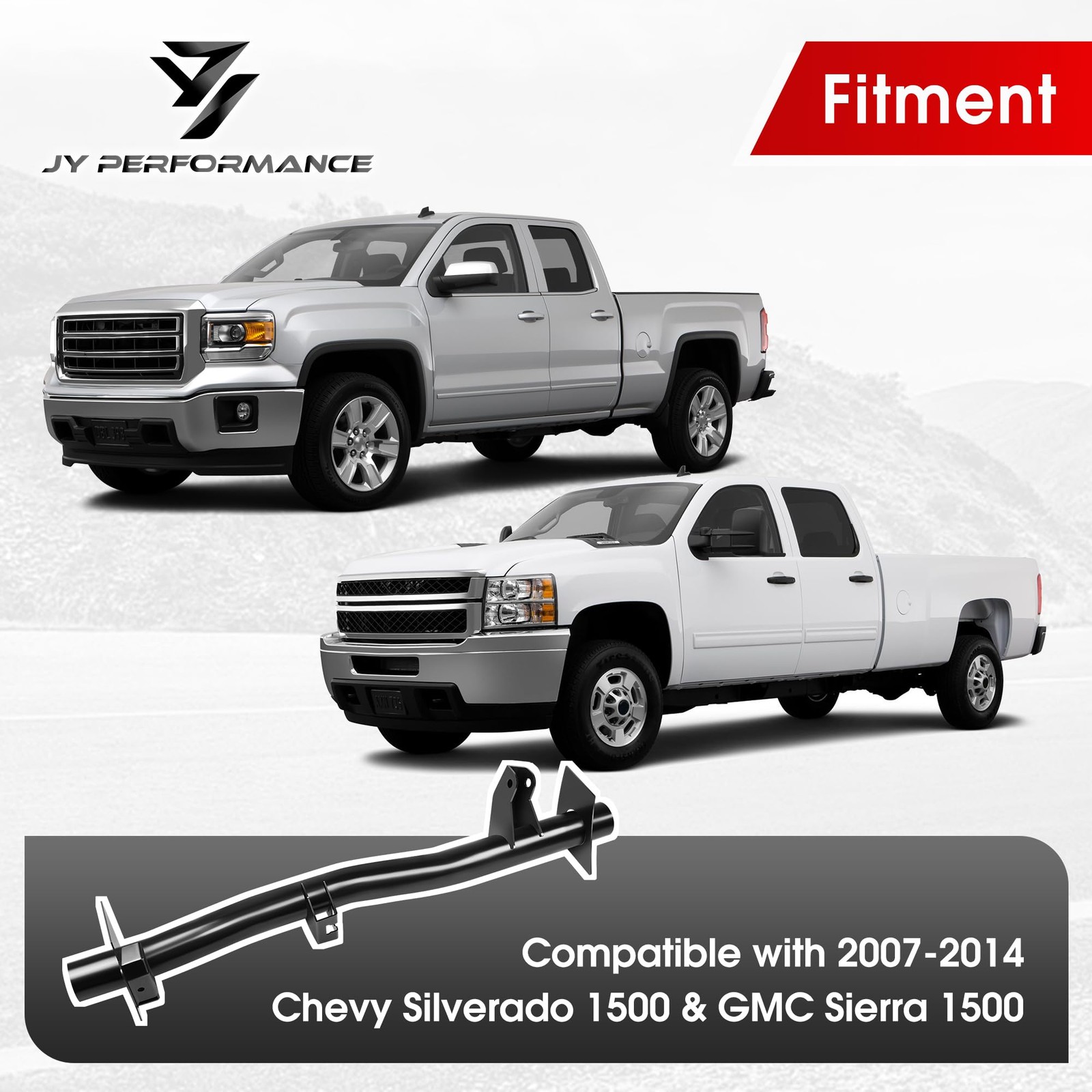 Rear Fuel Tank Support Crossmember 2007-2014 Chevy Silverado 1500 GMC Sierra gallery