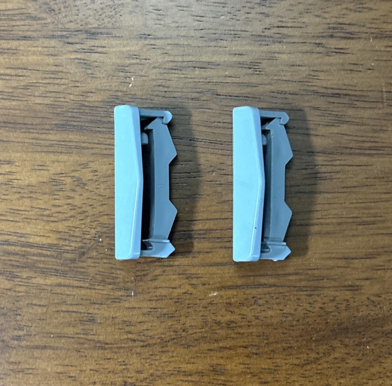 OEM Genuine Frigidaire Dishwasher Slide Rail Stop Set 2, 5304506510, 5304440996 gallery