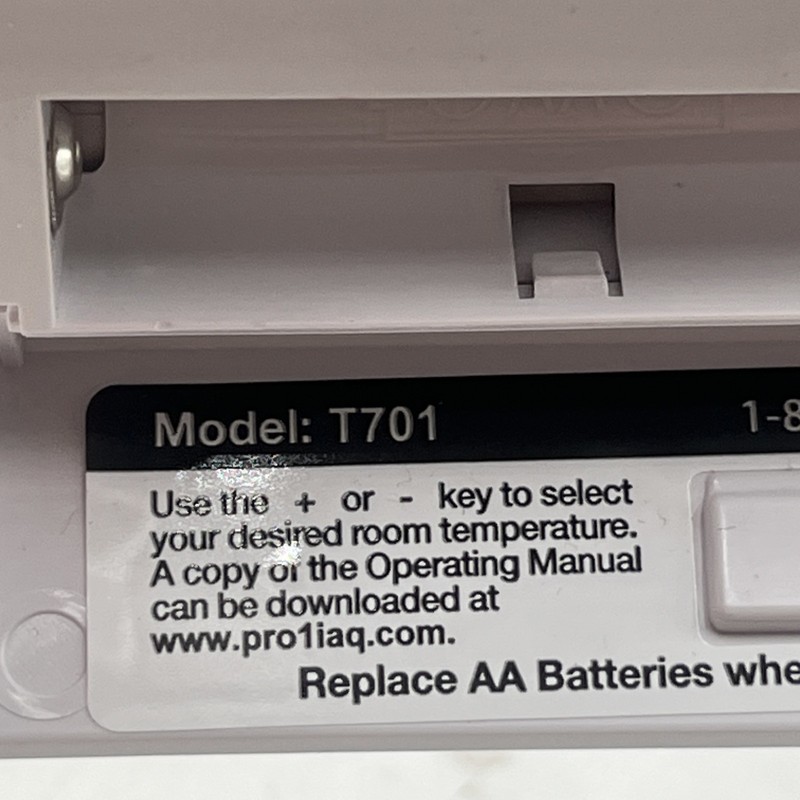 Genuine Pro1 T701 Digital Non Programmable Thermostat Blue Screen Working Tested gallery