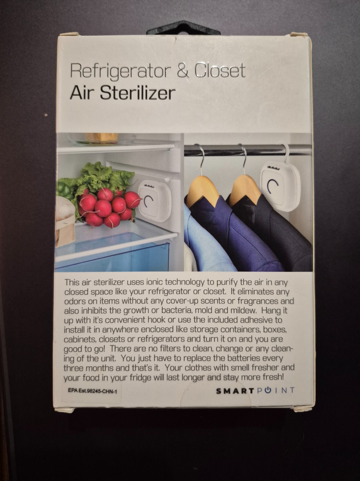SmartPoint-Refrigerator & Closet Air Sterilizer gallery