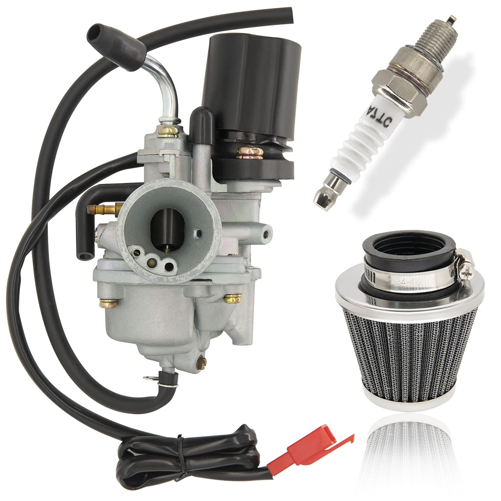 2 Stroke Carburetor Carb Compatible For Dinli 50cc 70cc 90cc 100cc 110cc ATV... gallery