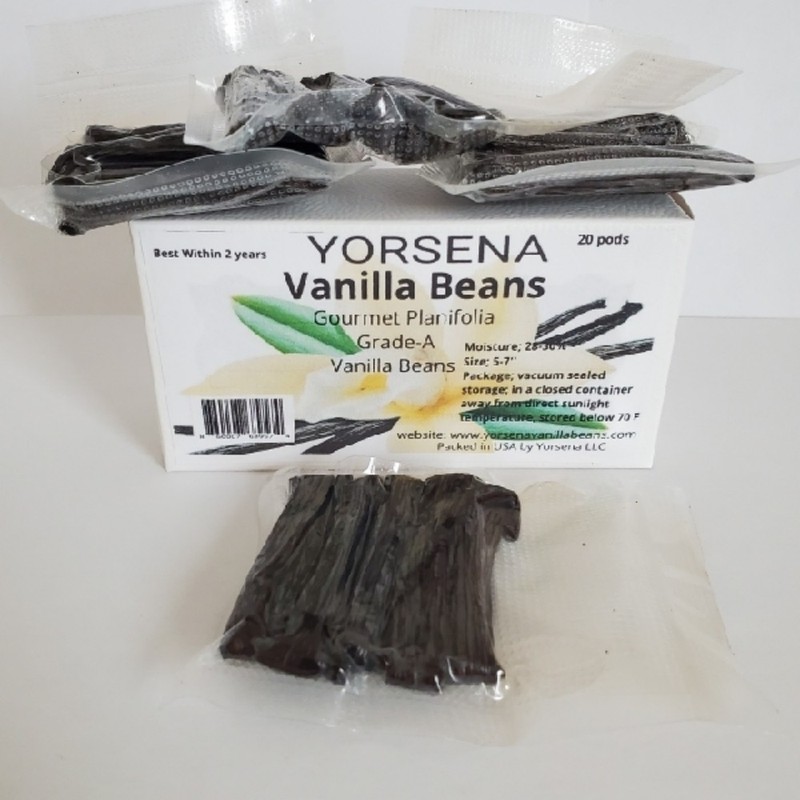 Madagascar Vanilla Beans Grade A , planifolia 20 pods gallery