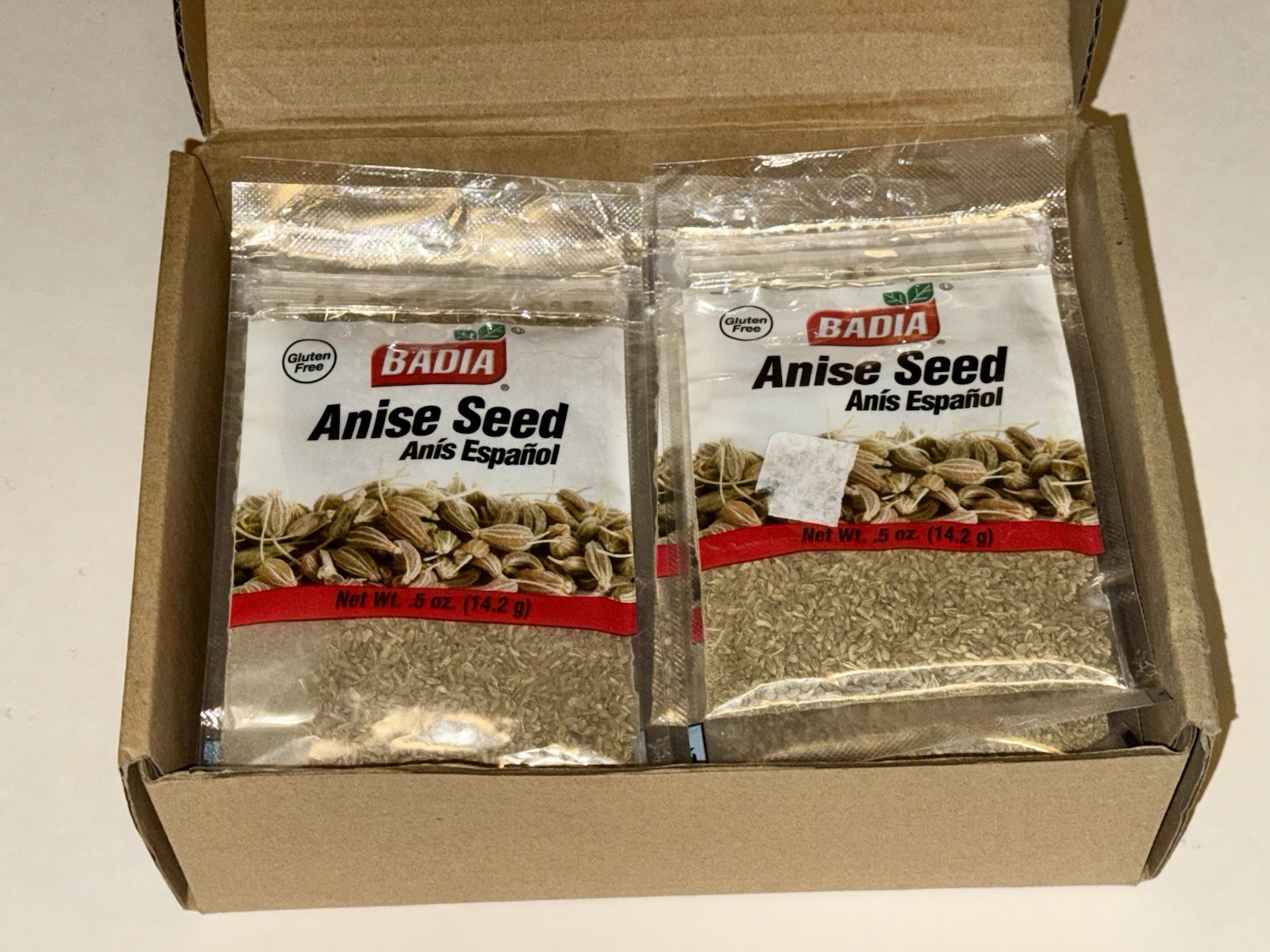 (18) packets BADIA ANISE SEED 0.5oz July 2026 gallery