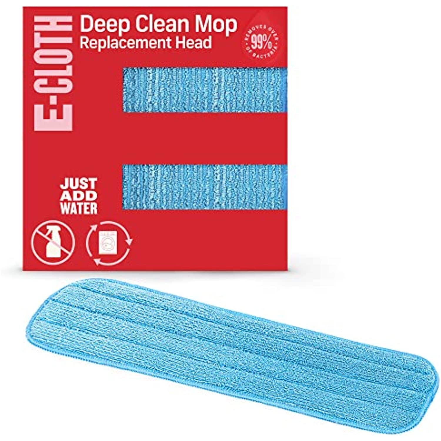 E-Cloth Deep Clean Mop Head, Microfiber Mop Head Replacement for Floor Cleaning, gallery