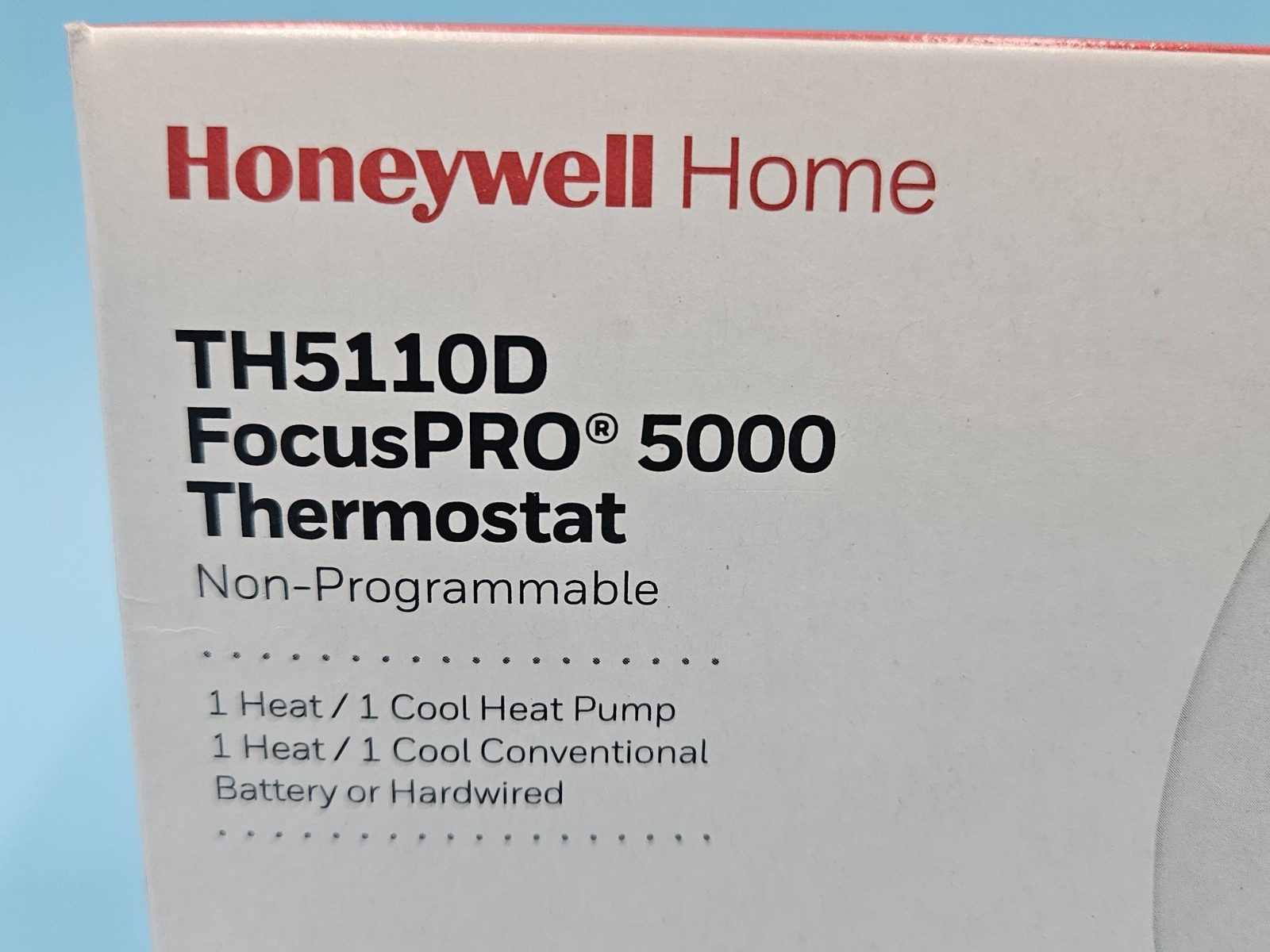 Honeywell Focuspro 5000 Digital Non-Programmable Thermostat 1-Heat And 1-Cool gallery