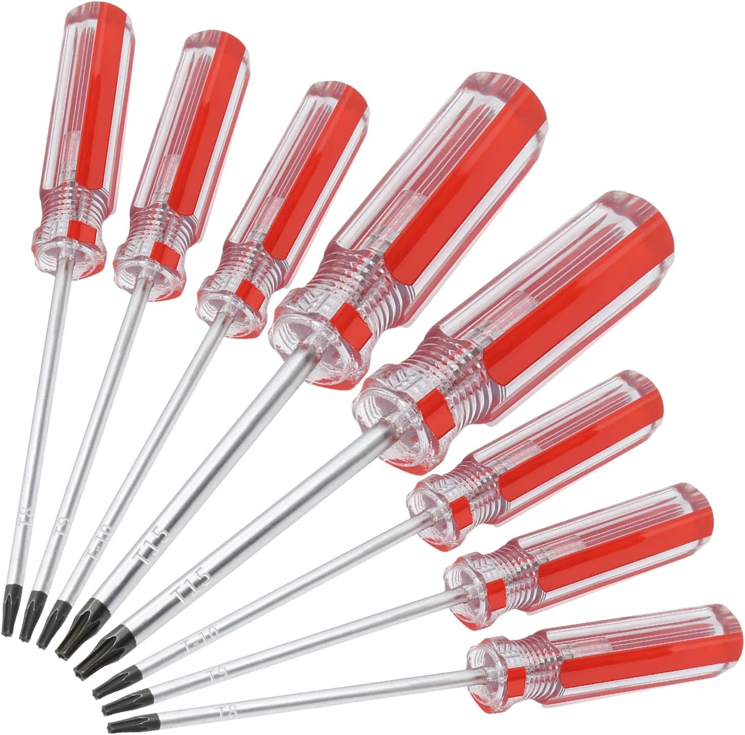 8PCS Magnetic Torx Screwdriver Set - T8, T9, T10, T15 Torx Security Screwdriver, gallery