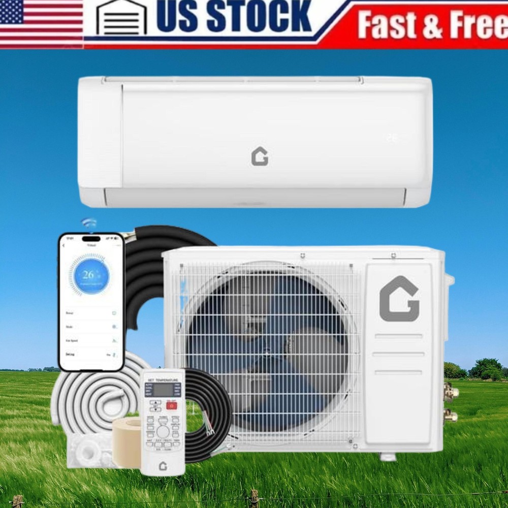 24000 BTU 230V Mini Split Air Conditioner & Heat Pump 21 SEER2 up to 1500 Sq. Ft