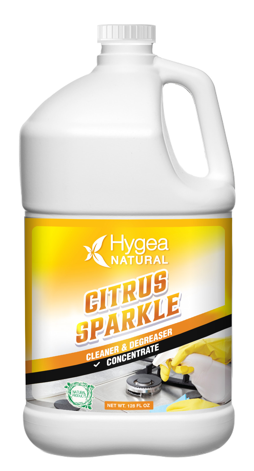 Citrus Sparkle - Natural Cleaner and Degreaser (Concentrated) Gallon 128 oz gallery