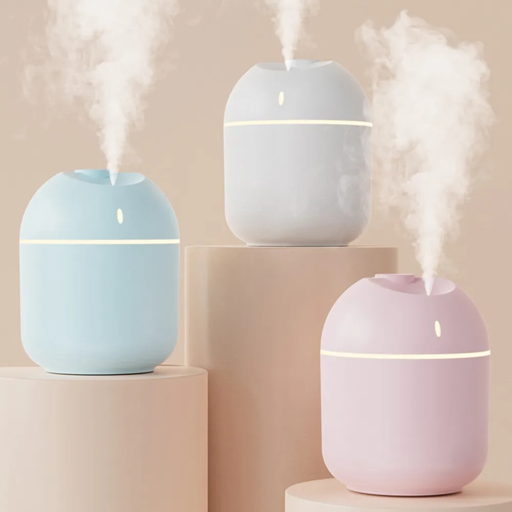 270ML Cool Mist Humidifier with LED Night Light USB Powered Aroma Diffuser gallery