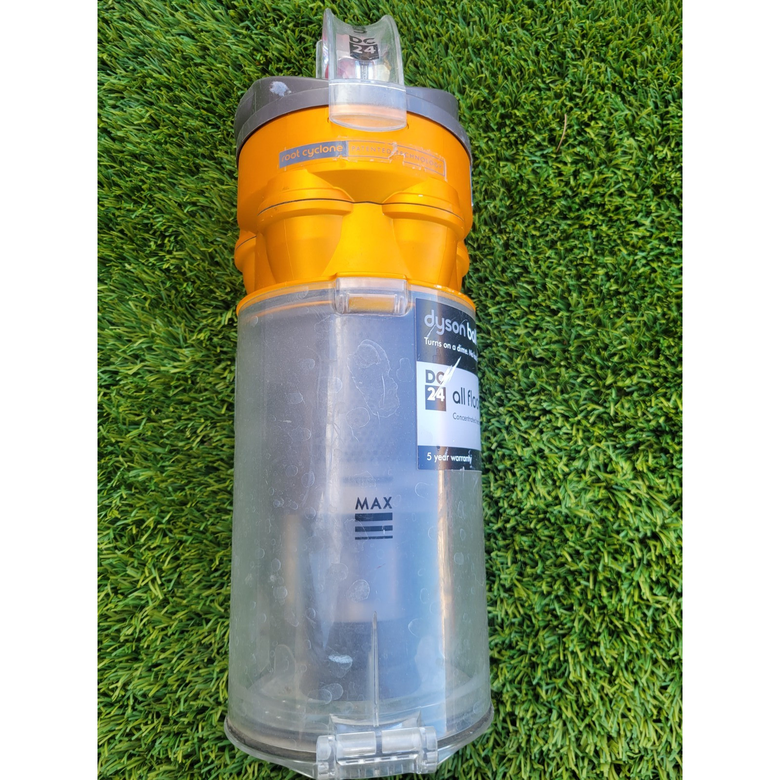 Dyson DC24 Dust Bin & Cyclone Upright Canister Replacement Parts Genuine Yellow gallery
