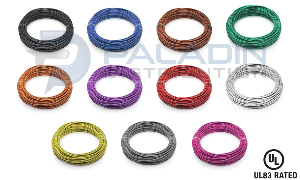 #10 AWG Gauge 600V THHN Stranded Copper Wire Multi Colors Available - UL Listed gallery
