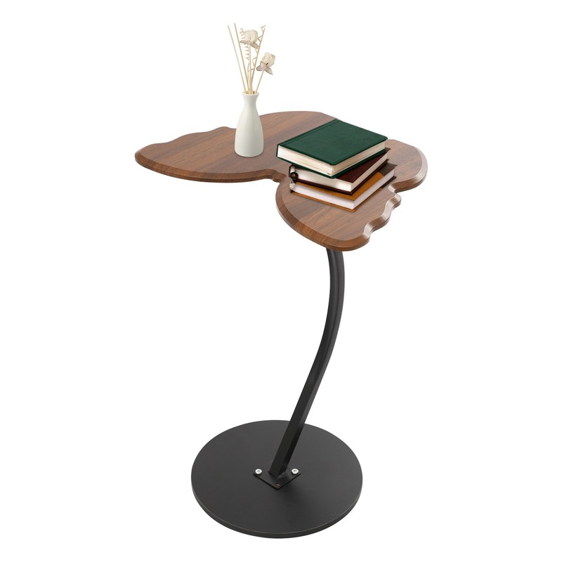 22.83 in Tall End Table Sofa Side Table Multi-purpose Small Space Table gallery