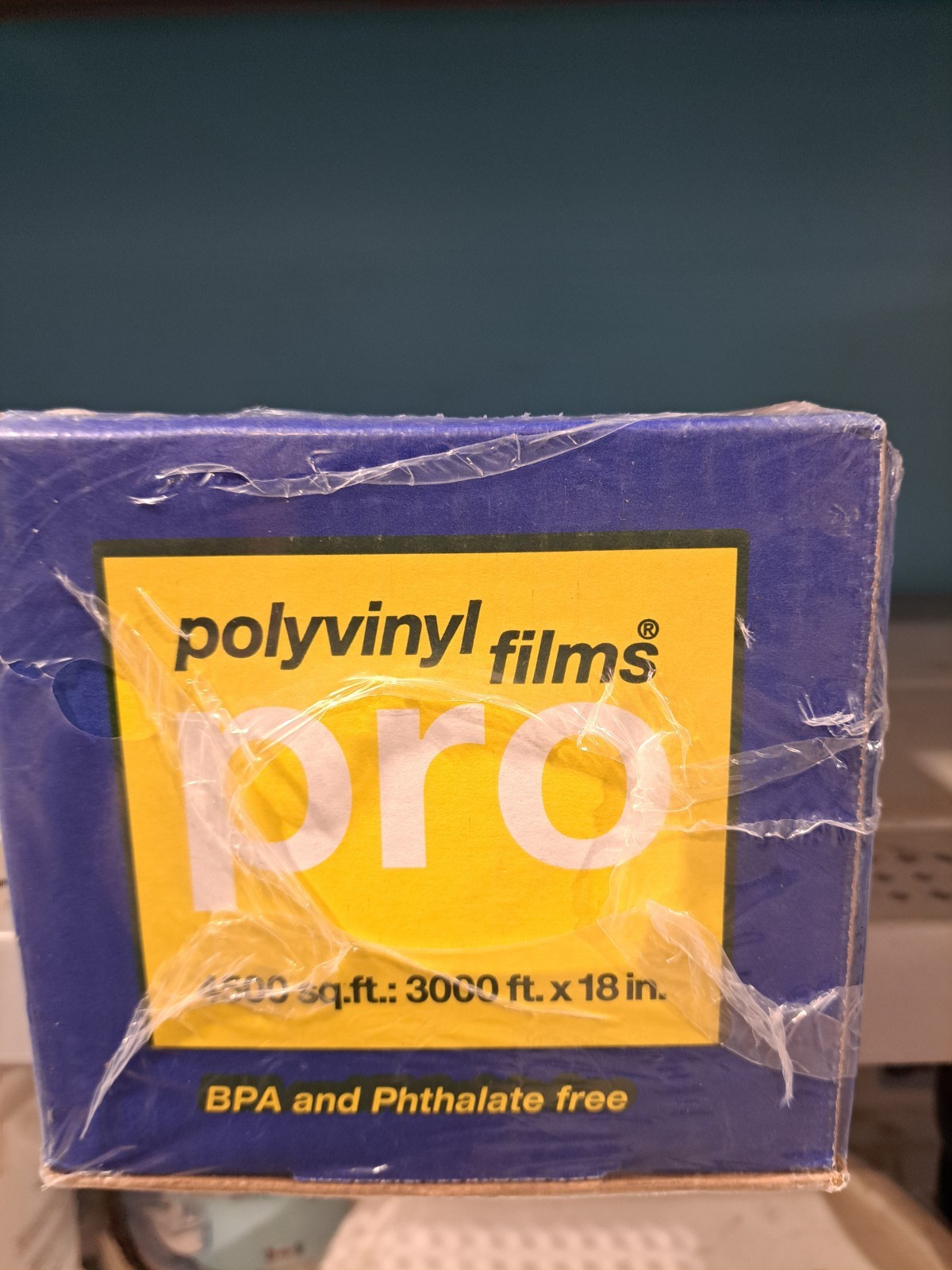Polyvinyl Films All Purpose Food Wrap, Cutter Box, 18"W x 3000'L gallery