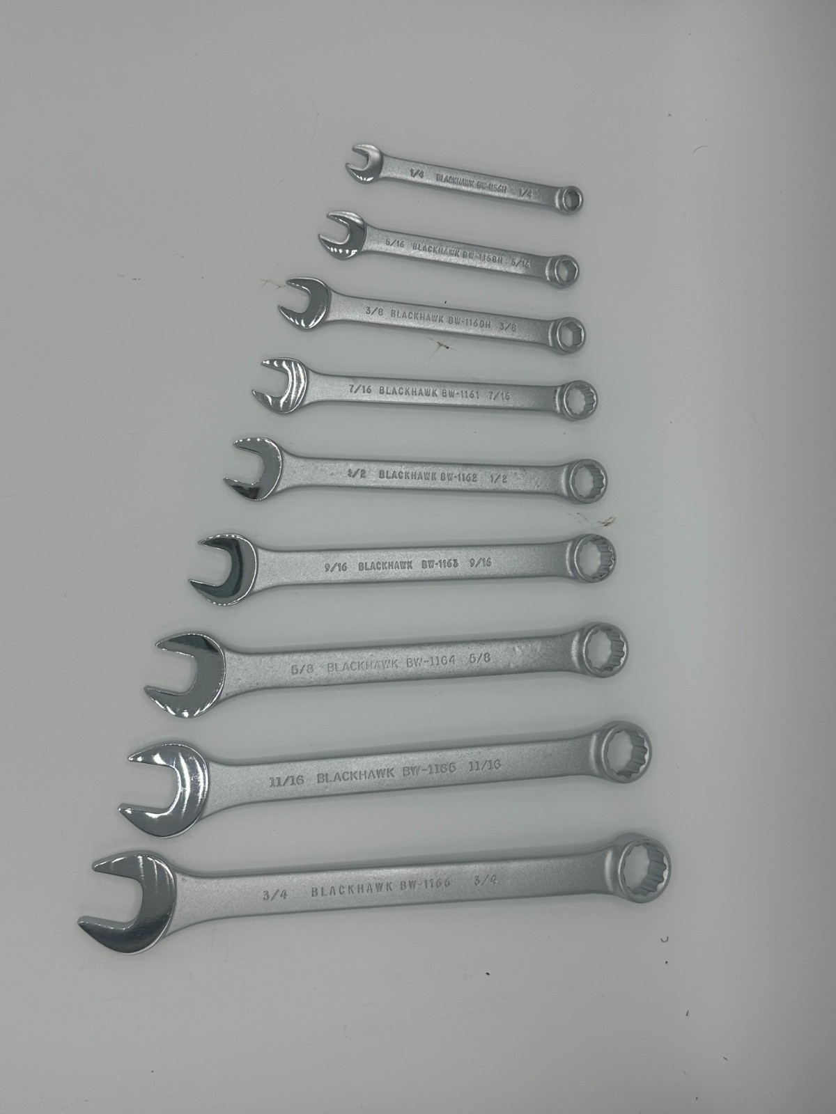 9 Piece Blackhawk Combination Wrench Set BW28 gallery