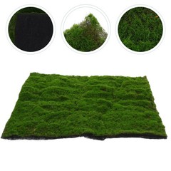 Artificial Moss Turf for Decoration Green Fake Grass Mat Soft and Realistic Look