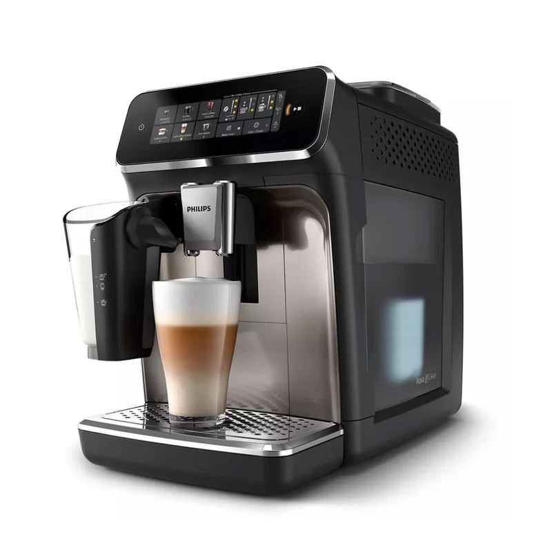 Philips 3300 LatteGo Automatic Espresso Machine, Chrome | 6 Recipes | EP3347/90 gallery